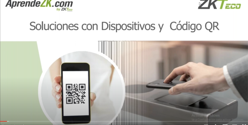 Curso de Soluciones y dispositivos con Código QR ZKTeco